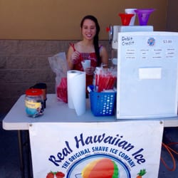 TNE Real Hawaiian Ice - Nytasha working the Children's Miracle Network Fundraiser at Sam's Club