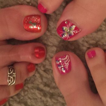 Millenia Day Spa - Beautiful art. $5 for both big toes. Great! - Day Spas Near Me - Kissimmee, Florida