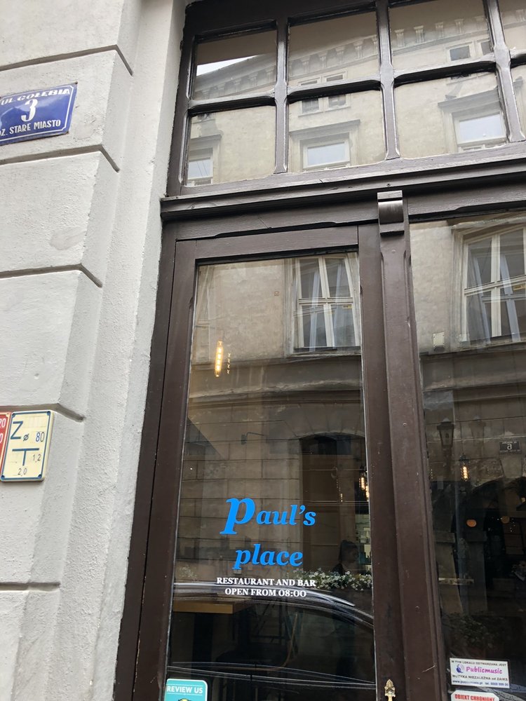 PAUL’S PLACE Gołębia 3, Kraków, Poland Restaurants Restaurant