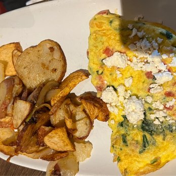 Flamestone American Grill - Spinach & Feta Omelette - American Near Me - Oldsmar, Florida