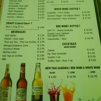 Thum’s Kitchen Thai Cuisine - Lunch menu - Thai Near Me - Cornwall, Ontario