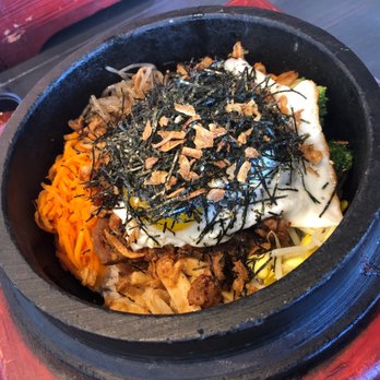 Burning Rice - Spicy bulgogi in hot stone pot! - Korean Near Me - Dallas, Texas Burning Rice - Spicy bulgogi in hot stone pot! - Korean Near Me - Dallas, Texas