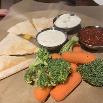 Gamers Geekery & Tavern - Kids meal - came with M&Ms, and drink! Good deal! - Tabletop Games Near Me - Cary, North Carolina