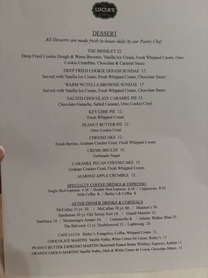 Menu photo 5 Lucia's On The Lake Hamburg, NY Menu photo 5 Lucia's On The Lake Hamburg, NY