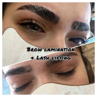 Eyebrow lamination,tinting,henna - Eyebrow lamination
a process in which a brow specialist "softens the hair follicle" using a chemical solution "and then re-shapes, or sets, it into a more refined, lifted, smoother shape. Eyebrow lamination,tinting,henna - Eyebrow lamination
a process in which a brow specialist "softens the hair follicle" using a chemical solution "and then re-shapes, or sets, it into a more refined, lifted, smoother shape.