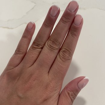 Sugar Nails - French No Chip - Nail Salons Near Me - Schaumburg, Illinois