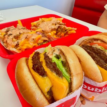 In-N-Out Burger - Double double animal style with animal style fries - Burgers Near Me - Lone Tree, Colorado