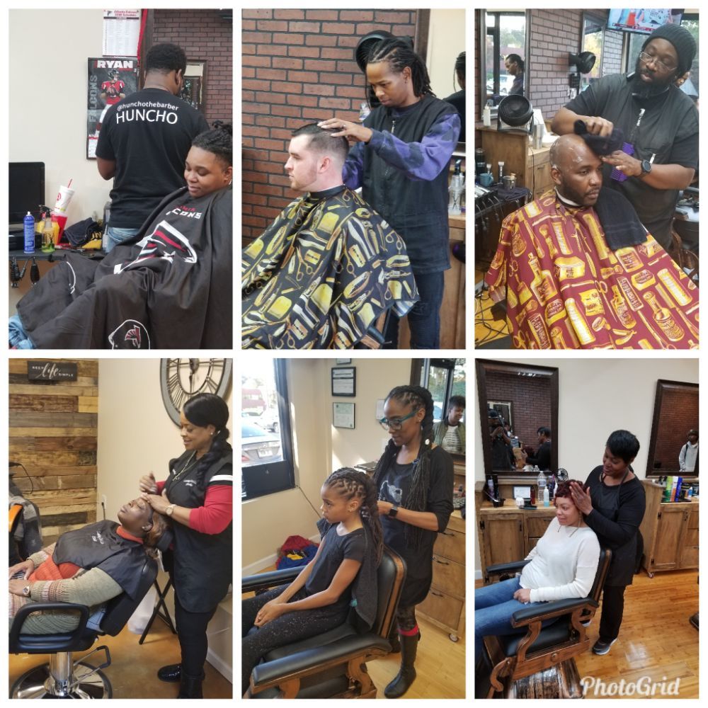 CJs Official Barbershop Logo