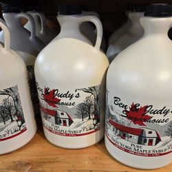 Ben and Judy’s Sugarhouse - Gallon size jugs! (They sell every size)