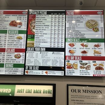 Brooklyn Pizzeria - Menu - Pizza Near Me - Cypress, Texas Brooklyn Pizzeria - Menu - Pizza Near Me - Cypress, Texas
