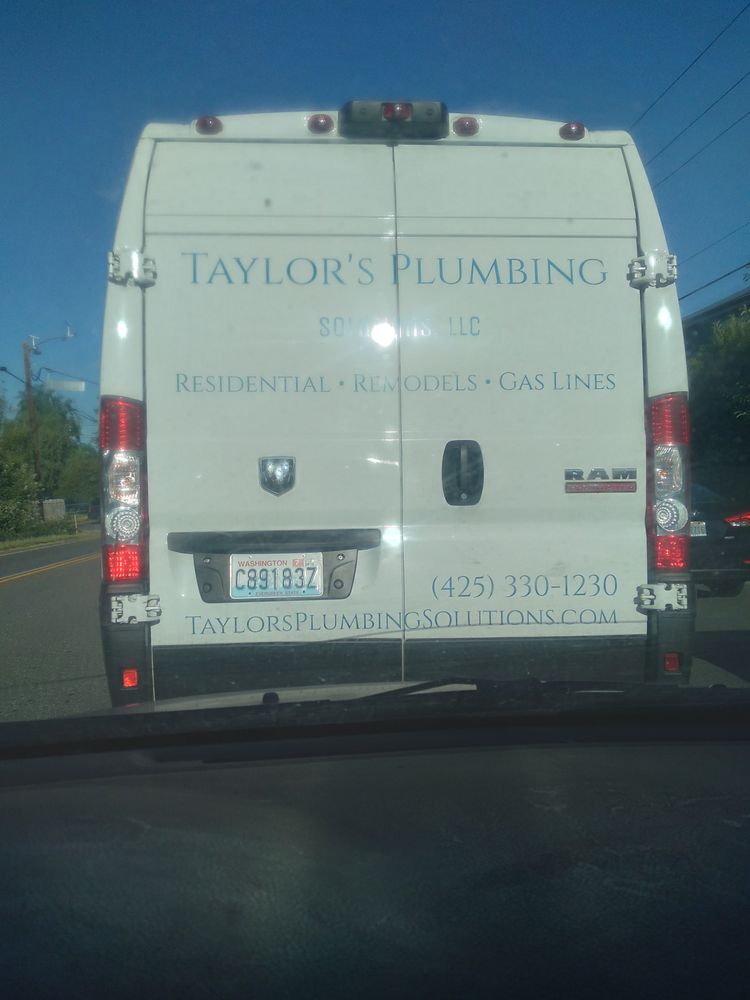 Slide of Taylor's Plumbing Solutions