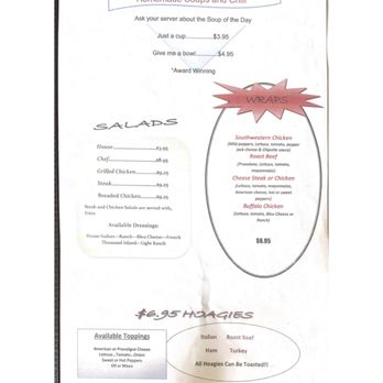 Spruce Creek Tavern - Menu, page 3 - New American Near Me - Spruce Creek, Pennsylvania