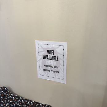 Mad Red Books - WiFi password - Used Bookstore Near Me - Las Vegas, Nevada