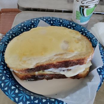 Pine Island Getaway Cafe - Croque monsieur. So tasty! - Cafes Near Me - St James City, Florida