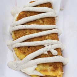 AyCachapas - Garlic sauce cachapa