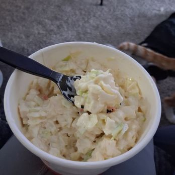 Pollo Campero - Cole slaw. Looks like potato salad because of the extra mayo. Great flavor but I couldn't eat it. - Latin American Near Me - Irving, Texas Pollo Campero - Cole slaw. Looks like potato salad because of the extra mayo. Great flavor but I couldn't eat it. - Latin American Near Me - Irving, Texas