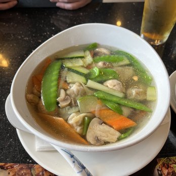 John Holly's Asian Bistro - Large Wonton Soup - Asian Fusion Near Me - Denver, Colorado