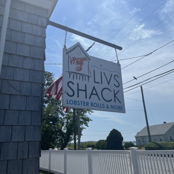 Liv's Shack - Their sign - Seafood Near Me - Old Saybrook, Connecticut Liv's Shack - Their sign - Seafood Near Me - Old Saybrook, Connecticut