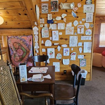 The Shroom Room - Upstairs area where kids can color. - Coffee & Tea Near Me - Payson, Arizona