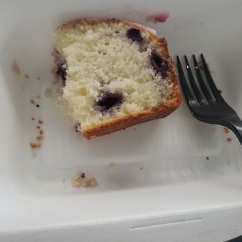 Sons Coffee - Lemon blueberry pound cake...oooops tore it tore it up. Pretty good. Actually taste like Starbucks pound cake a lil. - Coffee & Tea Near Me - Fort Worth, Texas