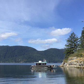 Homalco Wildlife Tours - Homalco Wildlife & Cultural Tours -- tour boat anchored while we hiked and explored the village - Tours Near Me - Campbell River, British Columbia Homalco Wildlife Tours - Homalco Wildlife & Cultural Tours -- tour boat anchored while we hiked and explored the village - Tours Near Me - Campbell River, British Columbia