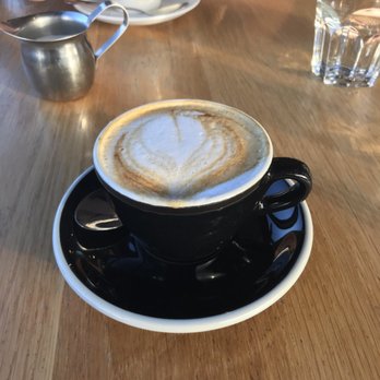 Strawberry Fare - Flat white with almond milk - Desserts Near Me - Christchurch, AUK