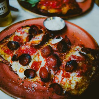 De La Nonna - Pepperoni. Cupped peps are the best peps. - Wine Bars Near Me - Los Angeles, California De La Nonna - Pepperoni. Cupped peps are the best peps. - Wine Bars Near Me - Los Angeles, California