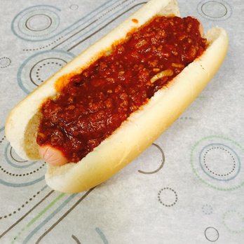 Milky Way - a chili dog on a bun - Tacos Near Me - Frankfort, Indiana