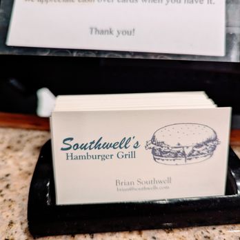 Southwell's Hamburger Grill - Biz Card - Burgers Near Me - Houston, Texas Southwell's Hamburger Grill - Biz Card - Burgers Near Me - Houston, Texas