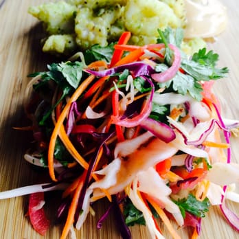 Oscar Cooper - calamari with salad and salted mayo - Coffee & Tea Near Me - Prahran, VIC
