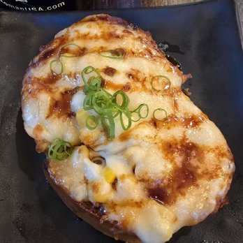 Sumo AYCE Sushi - Corn Cheese Garlic Bread. So ono!! Wish I had more - Japanese Near Me - Honolulu, Hawaii