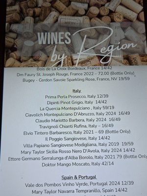 Menu photo 2 CRUSH Wine Bar Winchester, VA Menu photo 2 CRUSH Wine Bar Winchester, VA