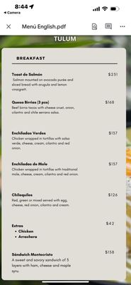 Menu photo 5 Ki' Bok Tulum, ROO