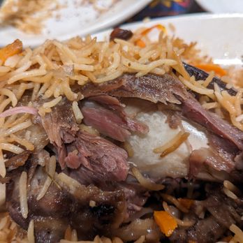 Khyber Pass Kabob - Close up of lamb on bone - Afghan Near Me - Dublin, California