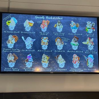 The Yard Milkshake Bar - Menu 1 - Ice Cream & Frozen Yogurt Near Me - Jacksonville, Florida The Yard Milkshake Bar - Menu 1 - Ice Cream & Frozen Yogurt Near Me - Jacksonville, Florida