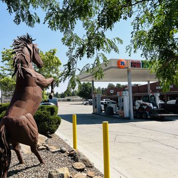 Silver Saddle Self Storage - Silver Spirit, our Silver Saddle Storage and Center stallion, welcomes visitors. - Self Storage Near Me - Flagstaff, Arizona