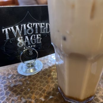 Twisted Sage Cafe & Catering - Chai pumpkin latte with oatmilk - Cafes Near Me - San Dimas, California