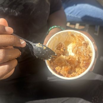 The Peach Cobbler Factory - PEACH COBBLER. - Desserts Near Me - Arlington, Texas