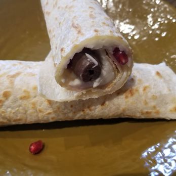 Anoush'ella - Cheese, black olives and pomegranate - Lebanese Near Me - Boston, Massachusetts Anoush'ella - Cheese, black olives and pomegranate - Lebanese Near Me - Boston, Massachusetts
