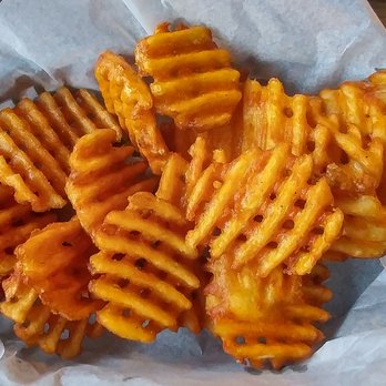 On Broadway - Spanish fries basket was big enough to share. - American Near Me - Anderson, Indiana On Broadway - Spanish fries basket was big enough to share. - American Near Me - Anderson, Indiana