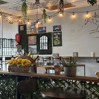 Ambrosia Coffee Roasters - Some of the seating - Coffee & Tea Near Me - Wilmington, California