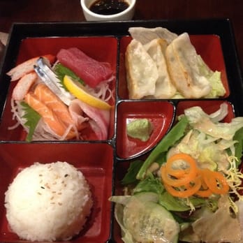 Maki - Bento with assorted Sashimi - Sushi Bars Near Me - Rockville, Maryland Maki - Bento with assorted Sashimi - Sushi Bars Near Me - Rockville, Maryland