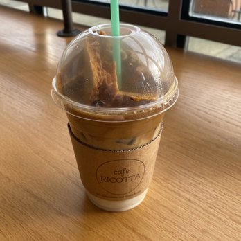 Cafe Ricotta - Dalgona Latte (12 oz, $5.50) - Coffee & Tea Near Me - Langley, British Columbia