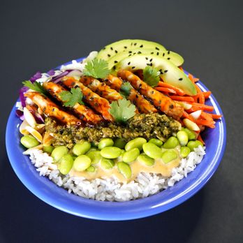 Cafe Yumm! - RiverBend - Spicy Teriyaki Yumm! Bowl - Salad Near Me - Springfield, Oregon