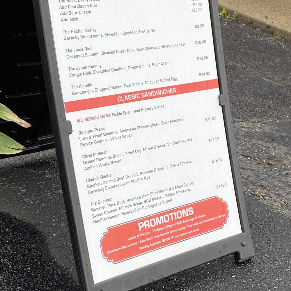 Dick’s Tater Ship - Second menu - Food Stands Near Me - Edmonton, Alberta