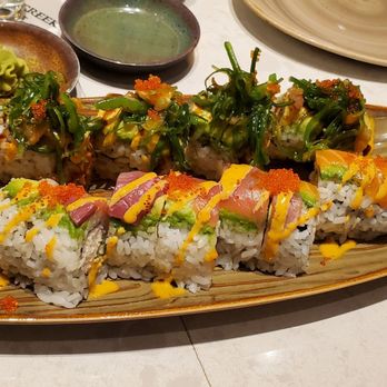 Enso Sushi - The baccarat and rainbow roll - Sushi Bars Near Me - Brooks, California Enso Sushi - The baccarat and rainbow roll - Sushi Bars Near Me - Brooks, California