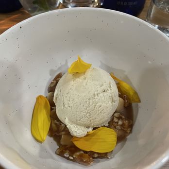 Heritage - Sunchoke ice cream - Modern European Near Me - Long Beach, California Heritage - Sunchoke ice cream - Modern European Near Me - Long Beach, California