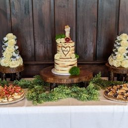 a table of desserts a table of desserts