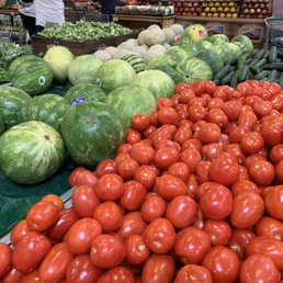 TOMATOES AND WATERMELON