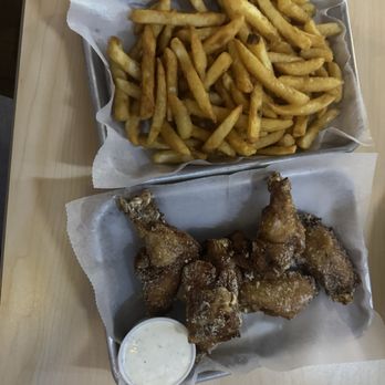 Come and Take It Bar and Grill - Garlic Parmesan wings and fries - American Near Me - Gonzales, Texas Come and Take It Bar and Grill - Garlic Parmesan wings and fries - American Near Me - Gonzales, Texas